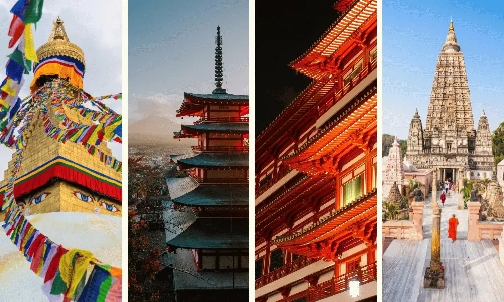 Temples, Shrines, Pagodas, Stupas