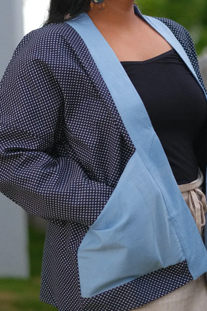 Custom Yoru Kimono Jacket | Choose your fabric & Size | Gender Neutral Statement Jacket | Lightweight