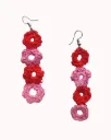 Pink Sky | Hand-crochet earrings