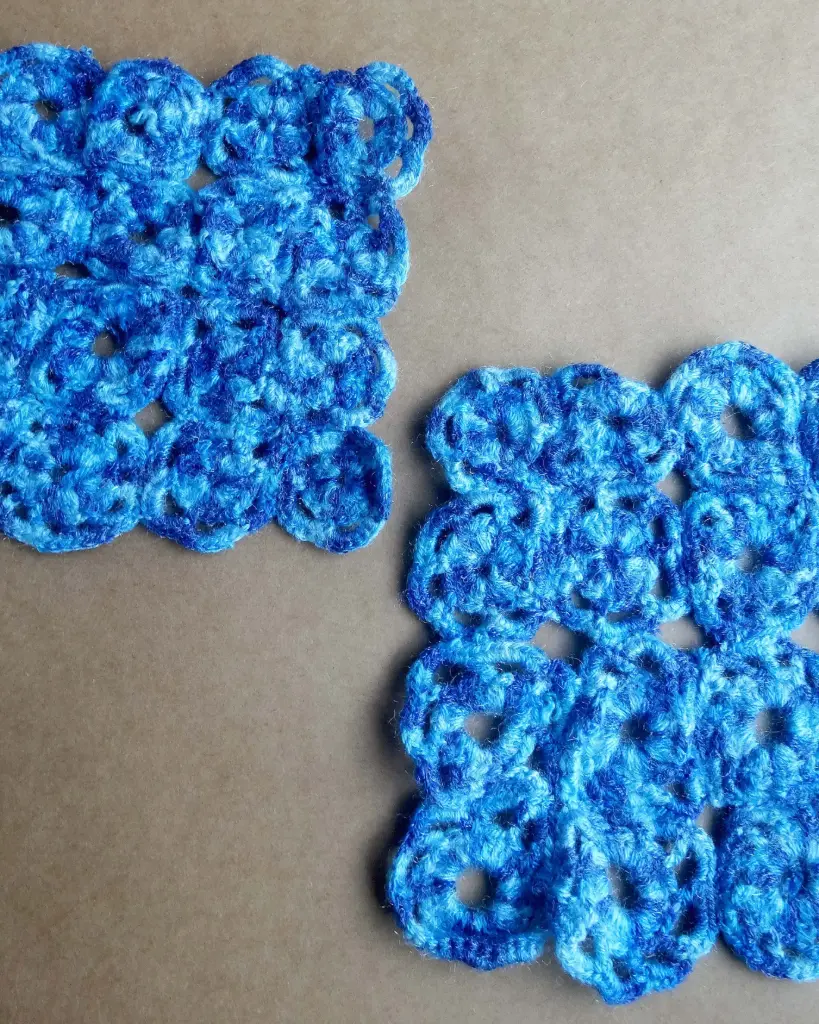 Blue | Handcrafted Crochet Heat Mat | Set of 2